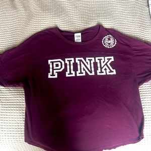 Pink Brand Tee.